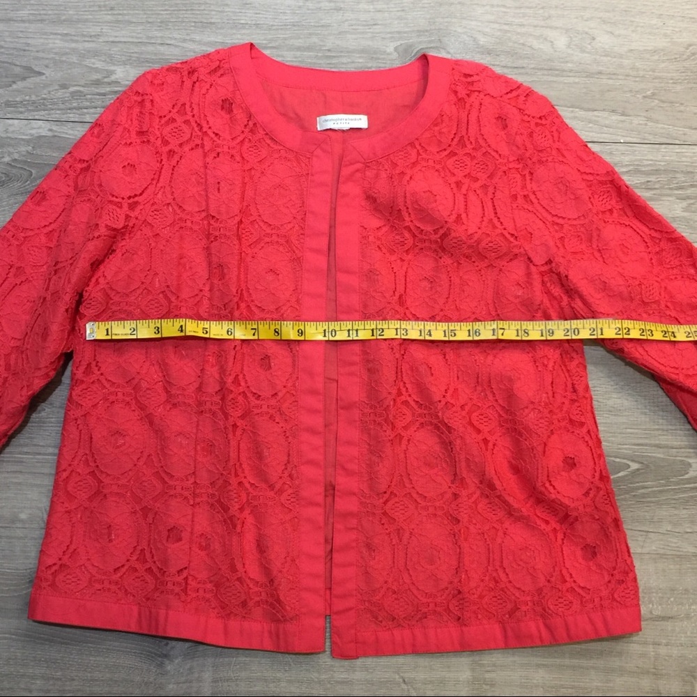 Christopher & Banks Lace Jacket - Picture 3 of 8